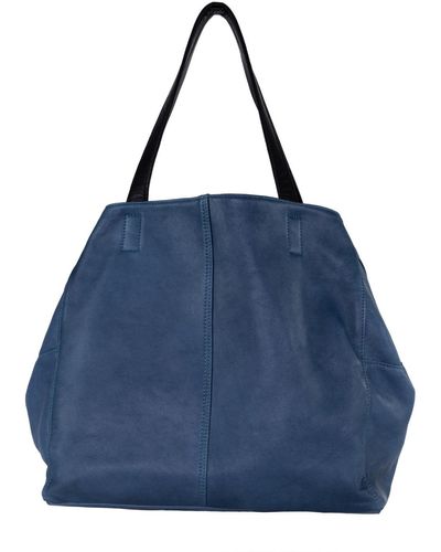 Taylor Yates Mary Tote In Petrol - Blue