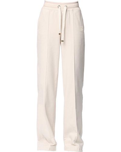 Angelika Jozefczyk Neutrals Elegant Wide Cosy Trousers - Natural