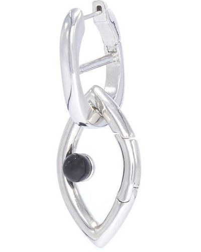 CAPSULE ELEVEN Eye Opener Chain Single Earring - White