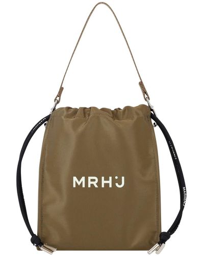 MARHEN.J Neutrals Recycled Nylon Mini Cross Bag - Multicolor