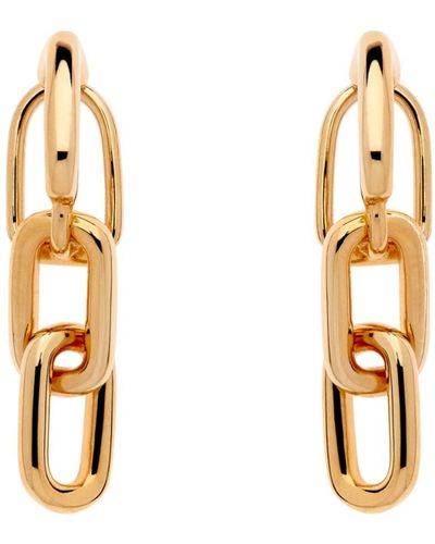 Emma Holland Jewellery Chain Clip Earrings - Metallic