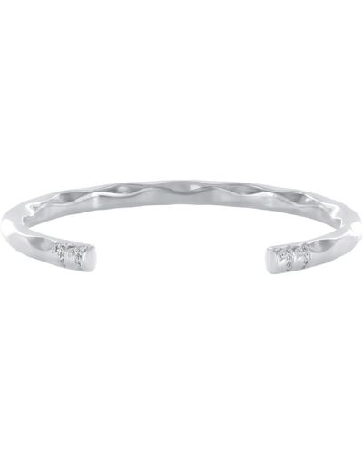 Wolf and Zephyr Zephyr 11:11 Cuff Sterling - White