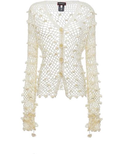 Andreeva Handmade Crochet Shirt - White