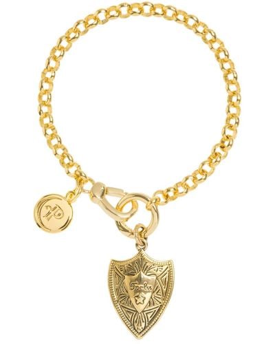 Patroula Jewellery Belcher Joan Of Arc Bracelet - Metallic