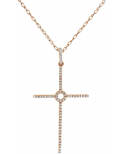 Cosanuova Cross Necklace 18k - Metallic