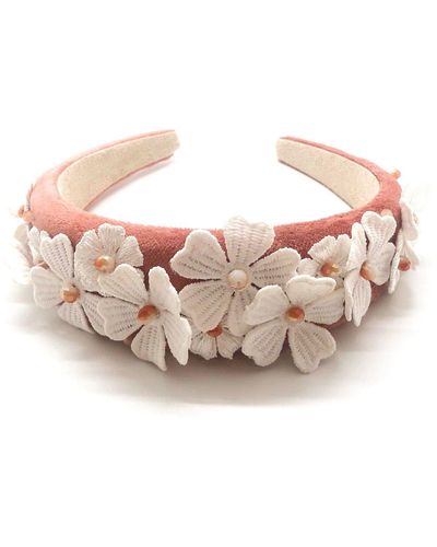 ADIBA Magnolia Handmade Headband - Pink
