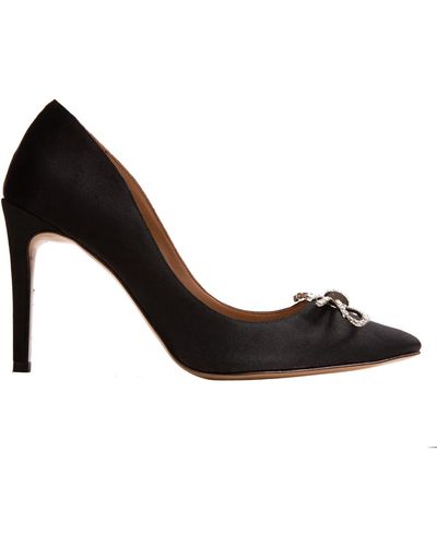 Ginissima Albertinne Satin Shoes - Black