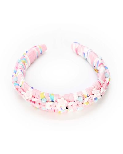ADIBA Cotton Candy Handmade Headband - Pink