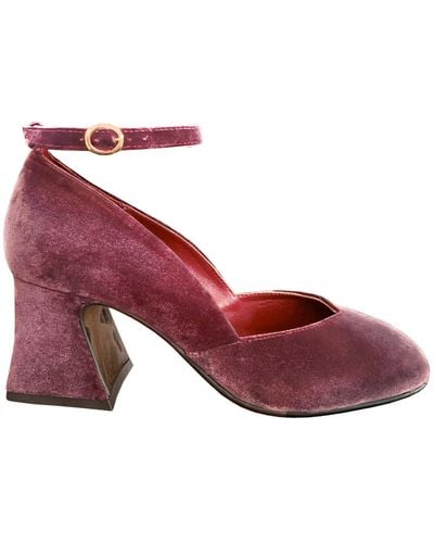 Flabelus The D'orsey Court Shoes Lila - Red