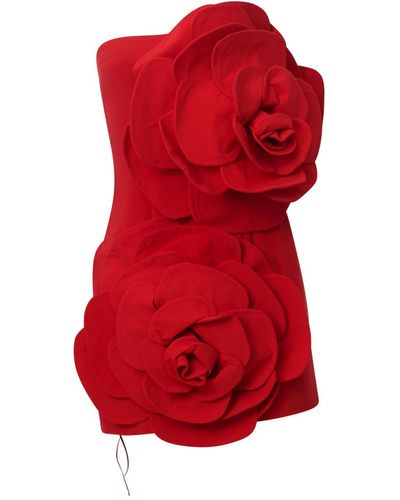 Miscreants Rosie Dress & Gloves - Red