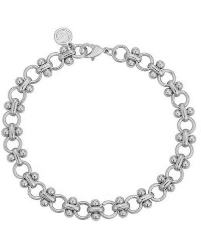 Leeada Jewelry Chloe Chain Bracelet - Metallic