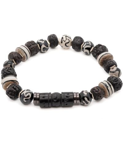 Ebru Jewelry Meditation Yoga Bracelet - Metallic