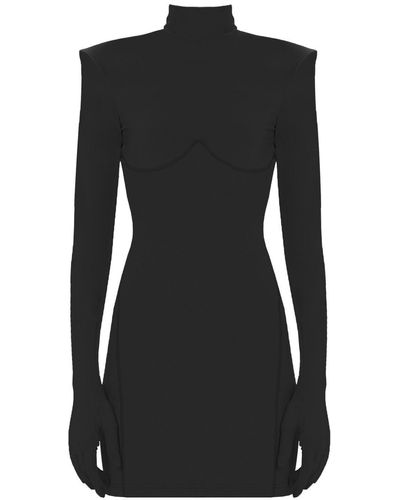 Monosuit Dress Mini After Party Pads - Black