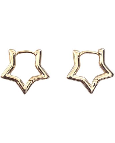 IN CAUDA VENENUM Stella Earrings - Metallic