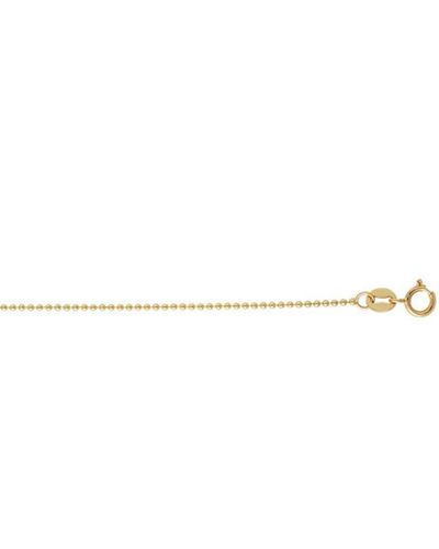 770 Fine Jewelry 1mm Ball Chain Necklace - Metallic