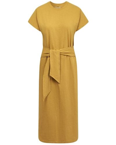 Komodo Fonda Gots Organic Cotton Dress - Yellow