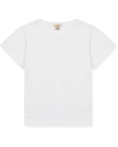 Burrows and Hare T-shirt - White