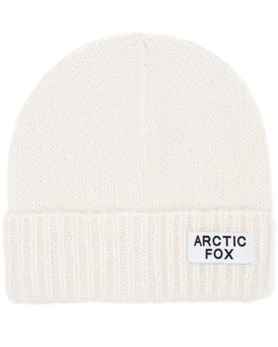 Arctic Fox & Co. The Mohair Beanie In Polar - White