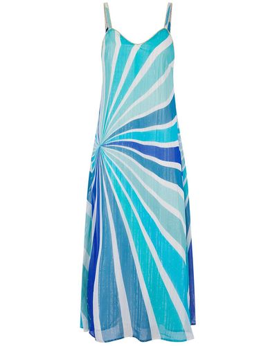 Nooki Design Daisy Dress In - Blue