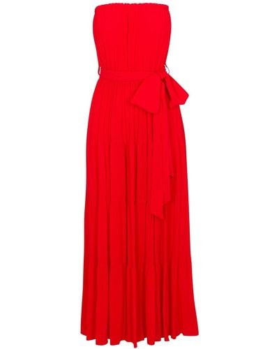 Meghan Fabulous Makena Maxi Dress - Red