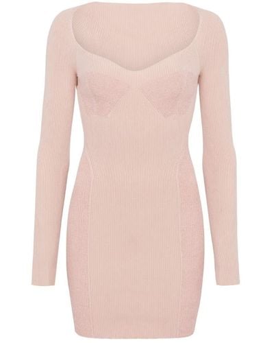 Kukhareva London Seven Seamless Knit Dress - Pink
