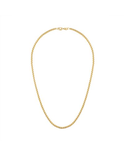 Olivia Le Devon Venetian Chain Necklace - Metallic
