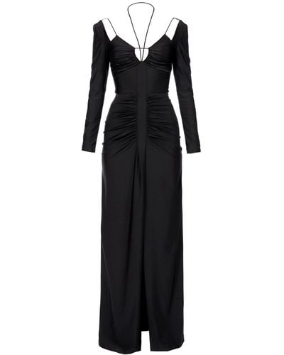 AGGI Dianna Maxi Maxi Evening Dress - Black