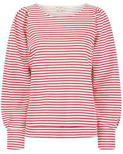 Nooki Design Helena Sweatshirt In Mix - Pink