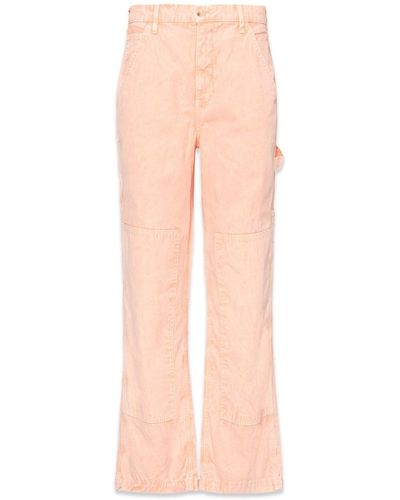 NOEND Carter Carpenter Trousers In Peach - Pink