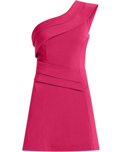 Tia Dorraine Elegant Touch Mini Dress - Pink