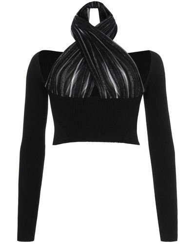 Kukhareva London Rey Seamless Knit Top - Black