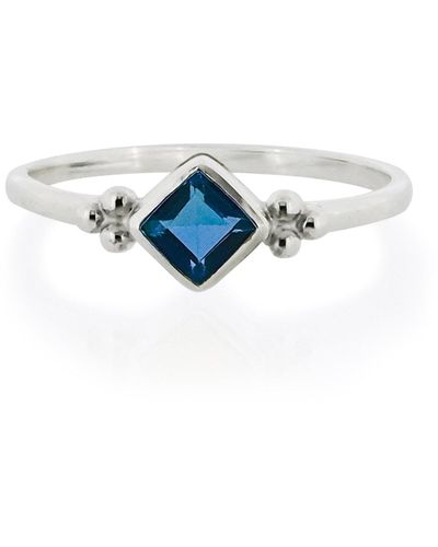 Charlotte's Web Jewellery Divinity Princess Ring - Blue