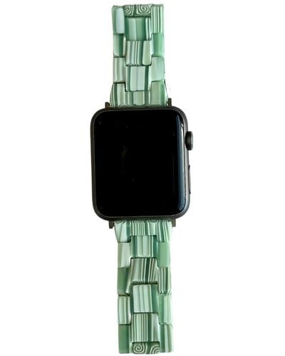 CLOSET REHAB Apple Watch Band In Sage - Green