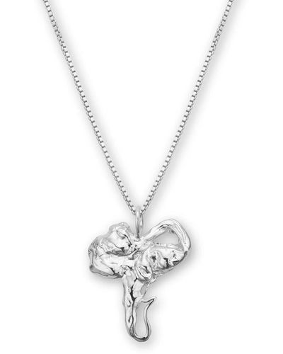 EVA REMENYI Euphoria Elephant Necklace - Metallic