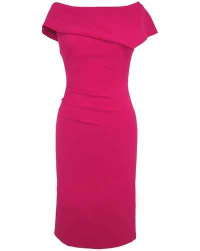 Mellaris Olympia Hot Pink Dress