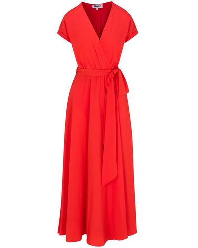 Meghan Fabulous Jasmine Maxi Dress - Red