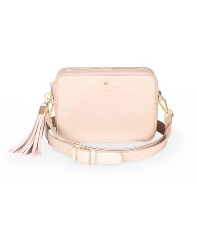 Johnny Loves Rosie Neutrals Carrie Crossbody Bag - Natural