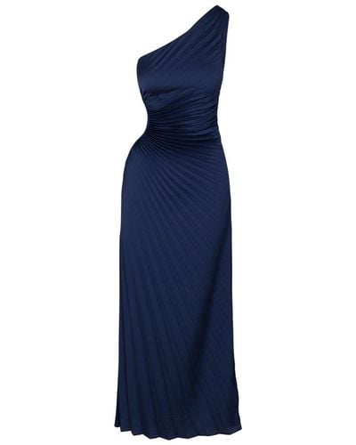 DELFI Collective Solie Navy Long Dress - Blue