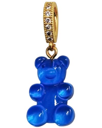Ninemoo Transparent Gummy Bear Pendant - Blue