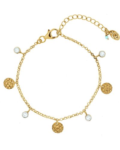 Charlotte's Web Jewellery Lakshmi Vermeil Bracelet - Metallic