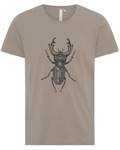 GROBUND The Organic T-shirt Manfred - Gray