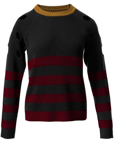 Fully Fashioning Brooke Sweater - Black