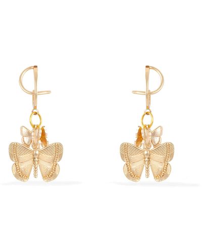 Pats Jewelry Small Butterfly Hoops - Metallic