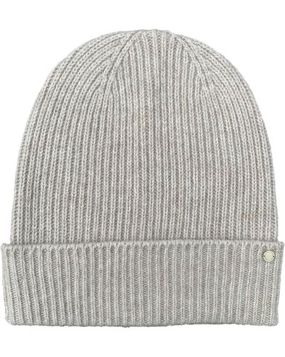 tirillm "holly" Rib Knitted Cashmere Hat - Gray