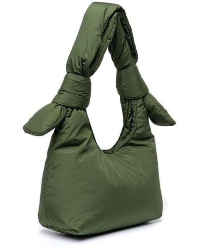 Lefrik Biwa Mini Puffy Shoulder Bag Bloom - Green