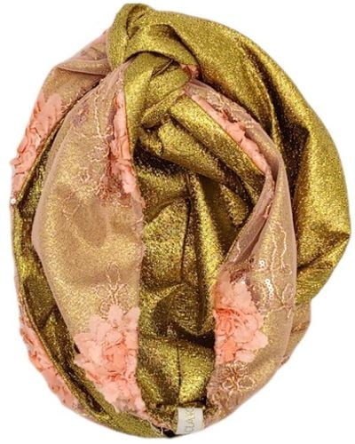 Edith Lace & Pink Silk Turban, Julia Clancey