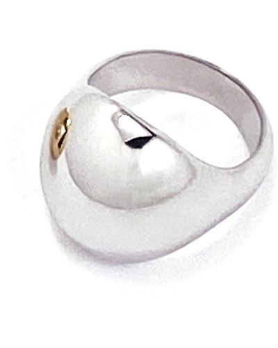 Biko Jewellery Amphora Ring - Metallic