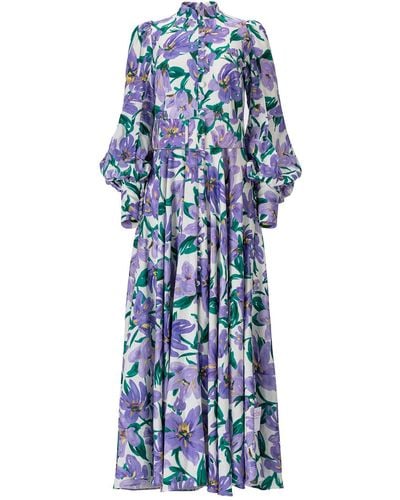 MOOS STUDIO Mystic Violet Dress - Blue