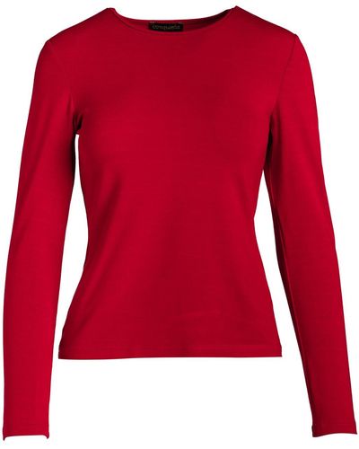 Conquista Jersey Top - Red