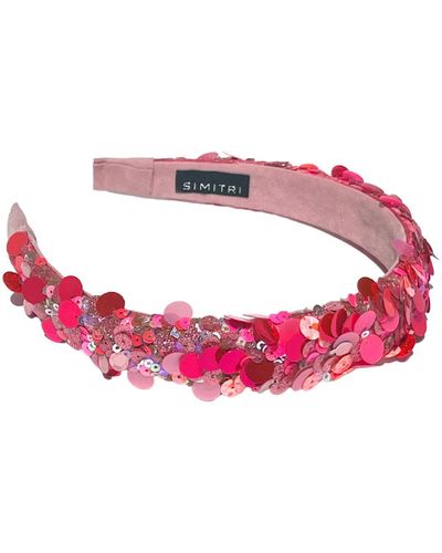 Simitri Bubblegum Headband - Pink